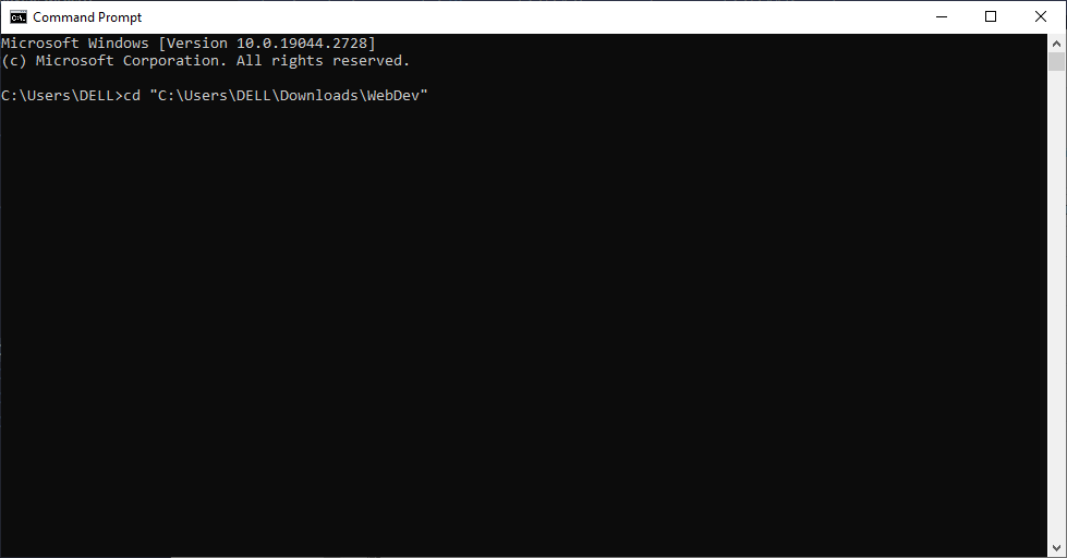 Command Prompt