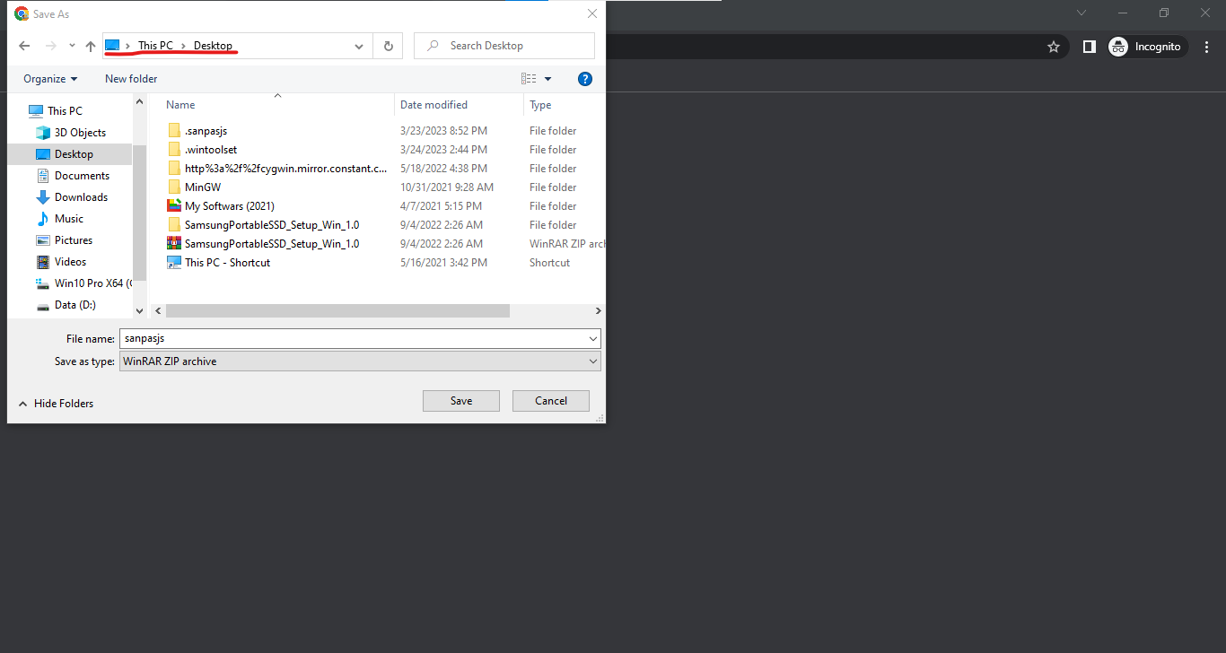 Download Location